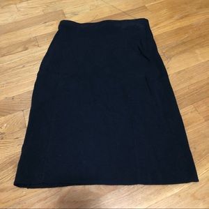 Calvin Klein black pencil skirt